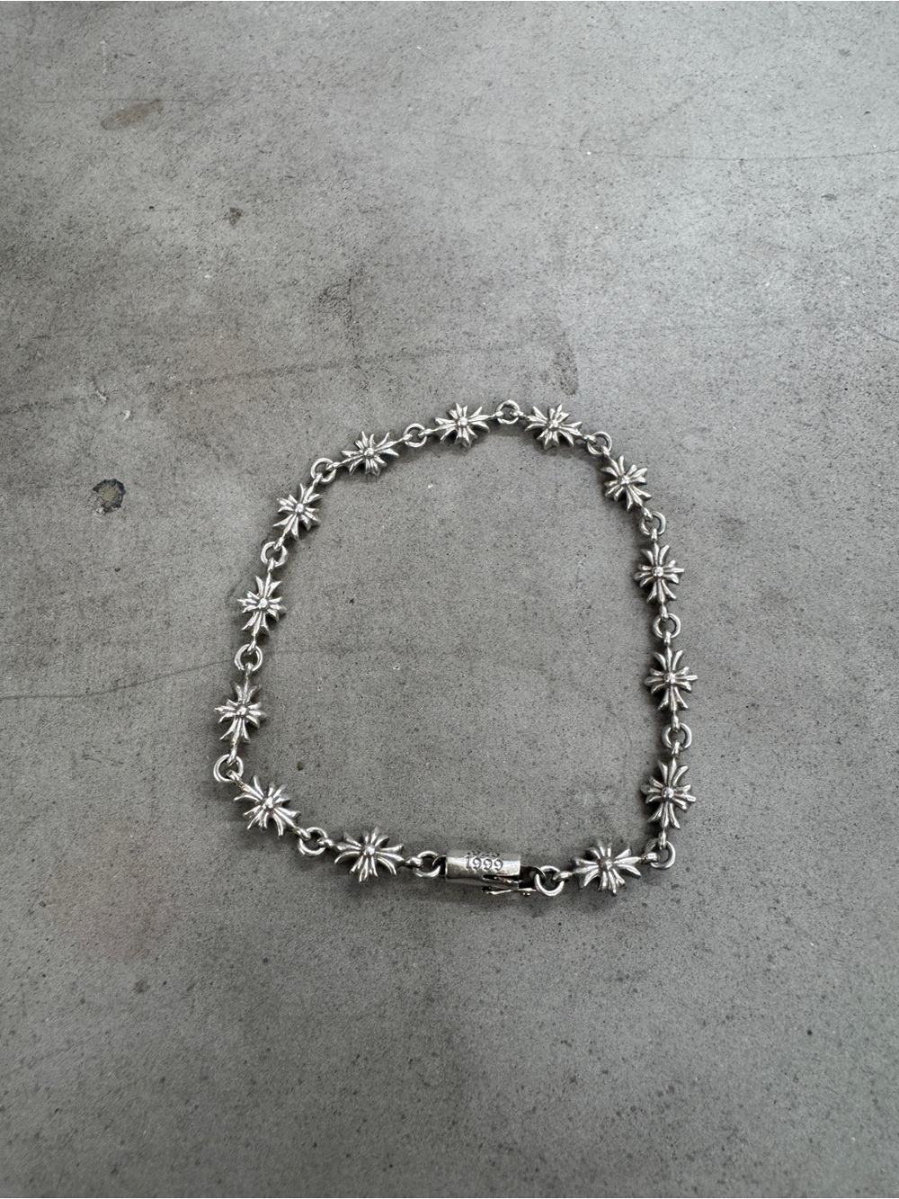 Chrome Hearts Tiny E Bracelet 8 inches